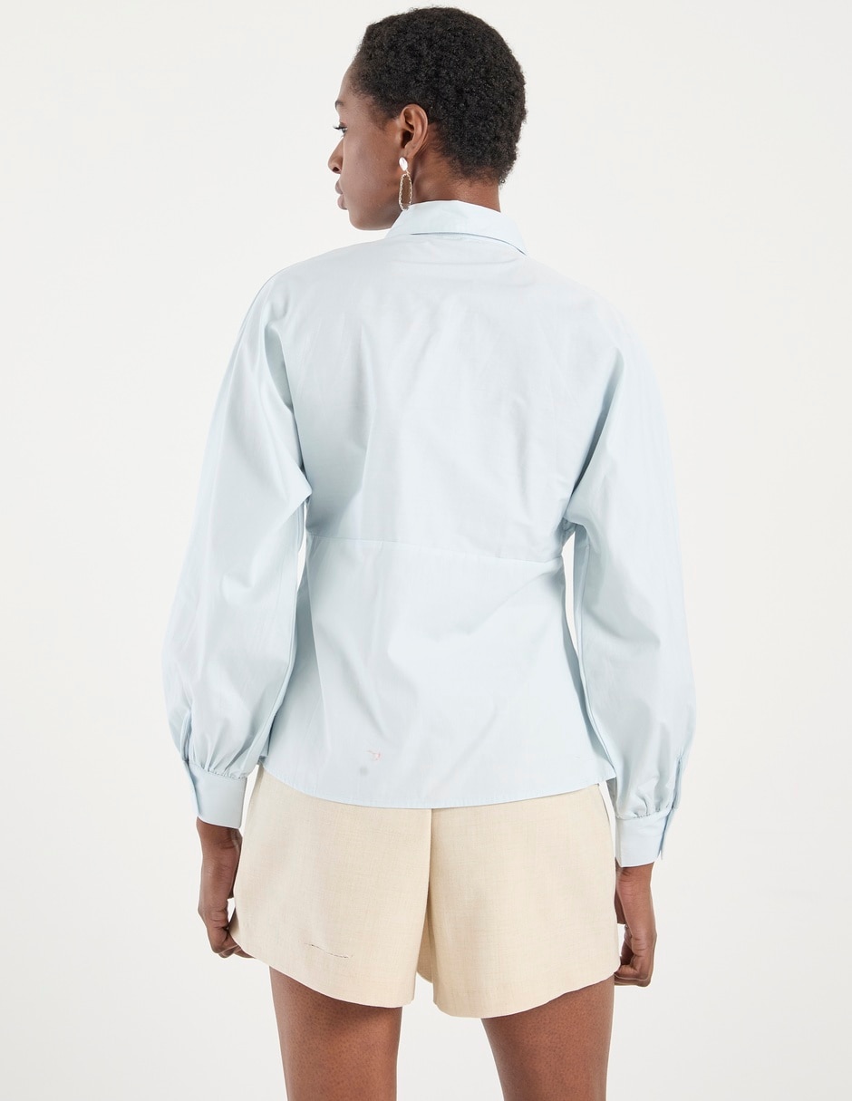 Blusa manga larga para mujer 6