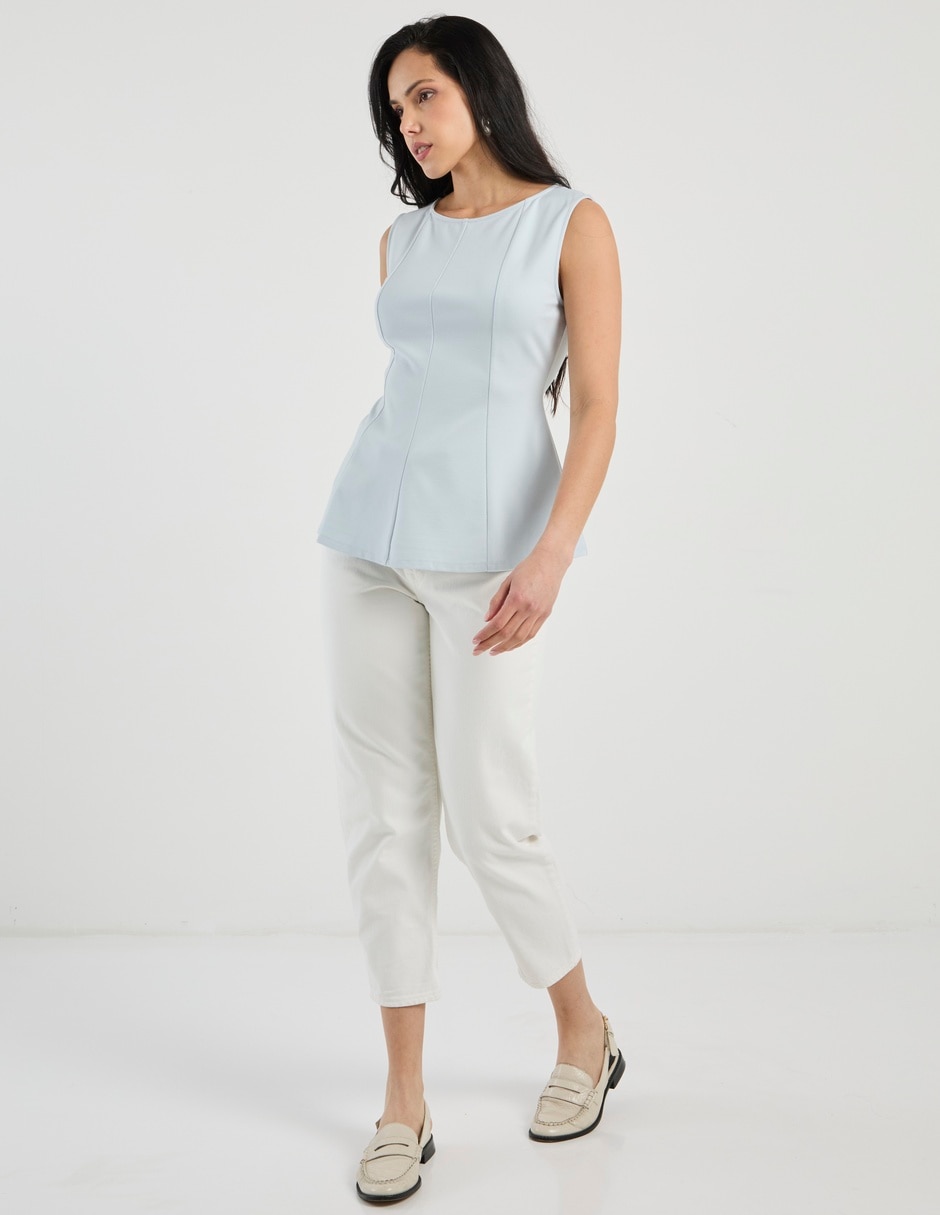 Top cuello redondo 3