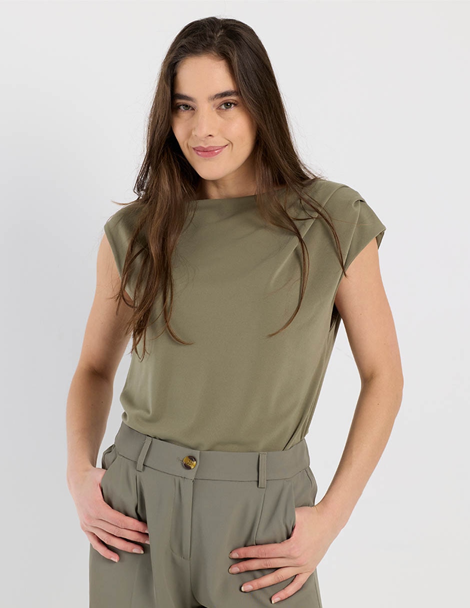 Top cuello cuadrado Top cuello cuadrado