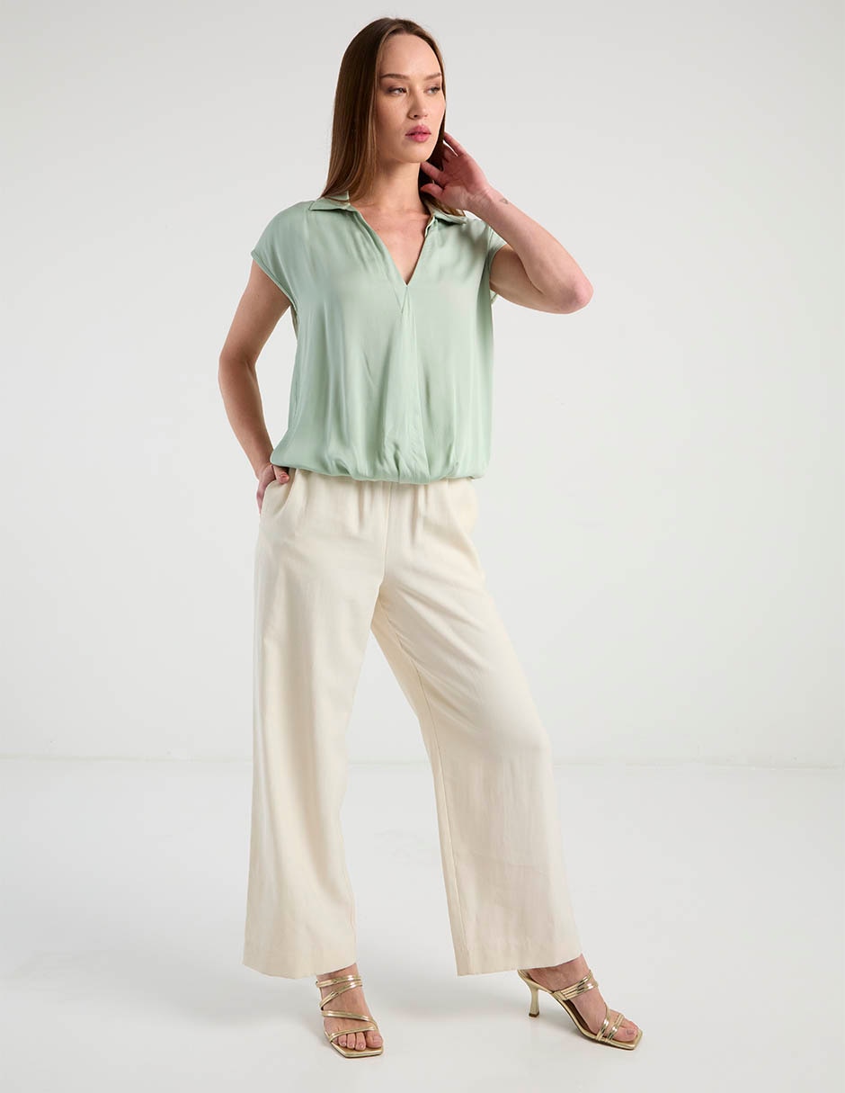 Blusa Contempo manga corta para mujer 2