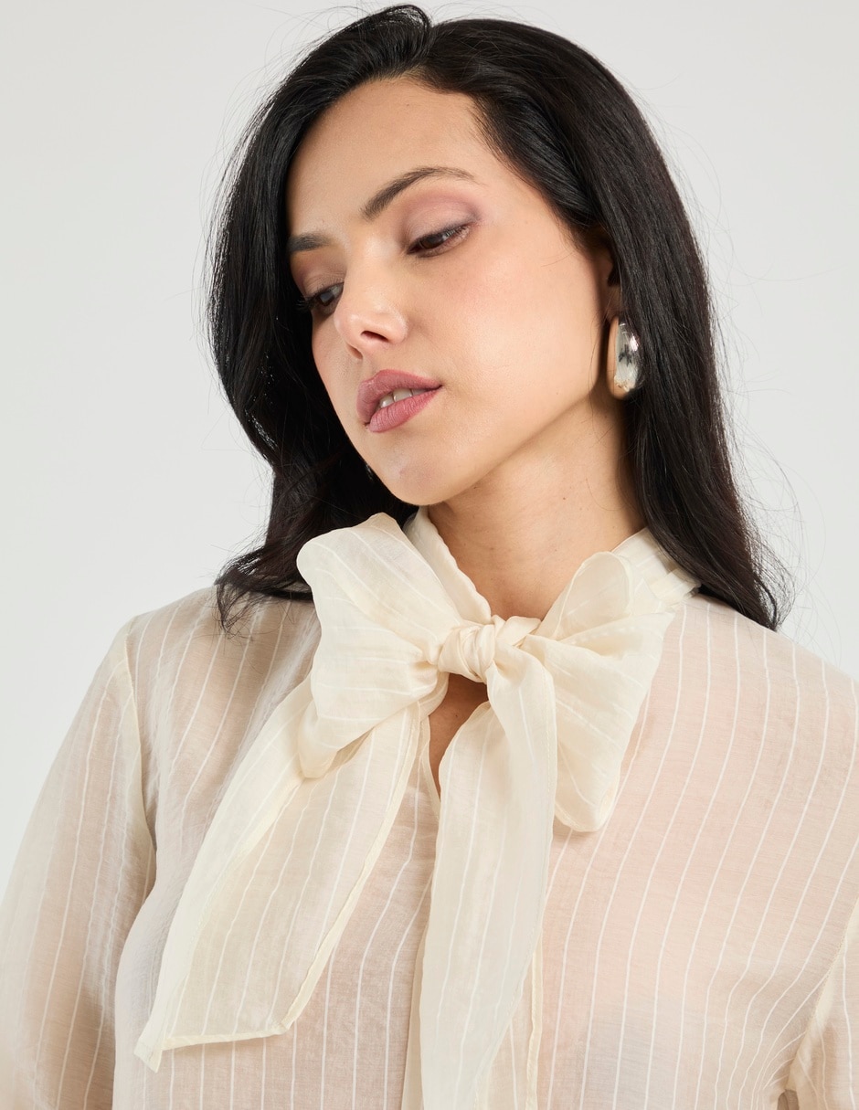 Blusa manga larga para mujer 4