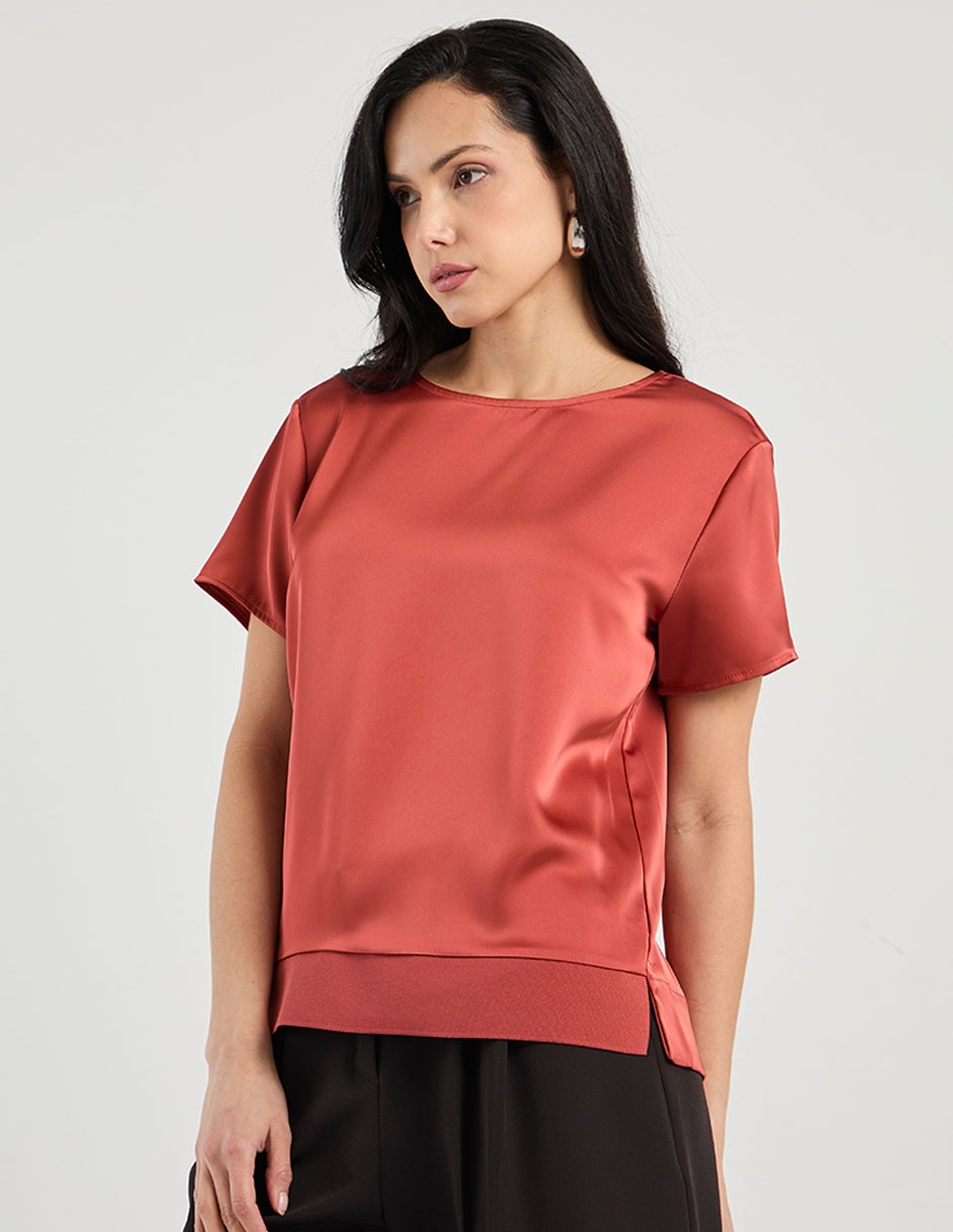 Blusa manga corta para mujer Blusa manga corta para mujer