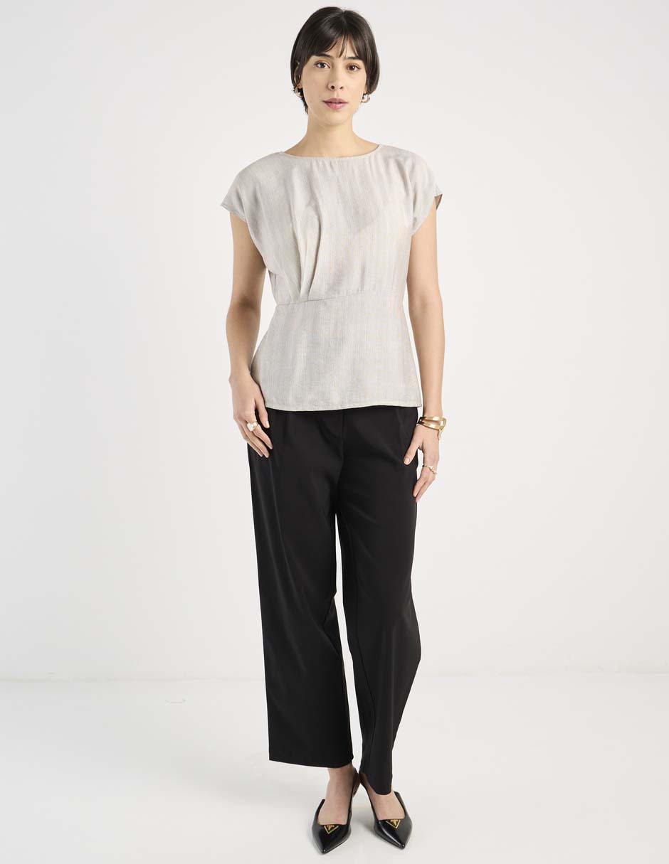 Blusa manga corta para mujer 2