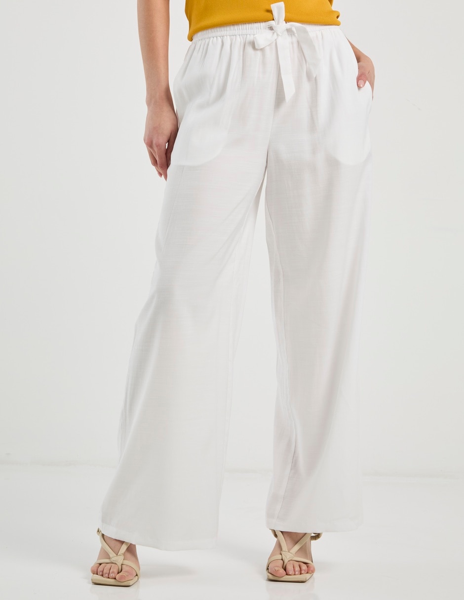Pantalón relaxed wide leg para mujer Pantalón relaxed wide leg para mujer