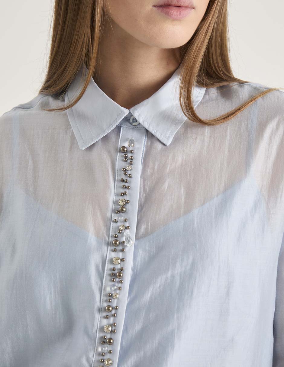 Blusa manga larga para mujer 4