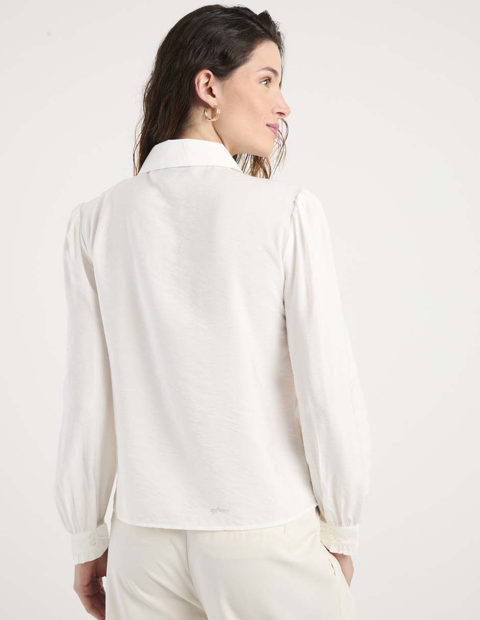 BLUSA COM26201-01 CONTEMPO, G, BLANCO