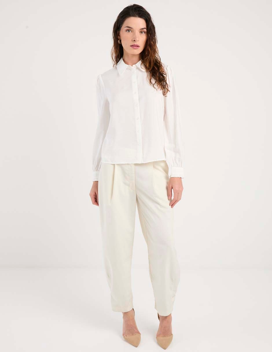BLUSA COM26201-01 CONTEMPO, G, BLANCO