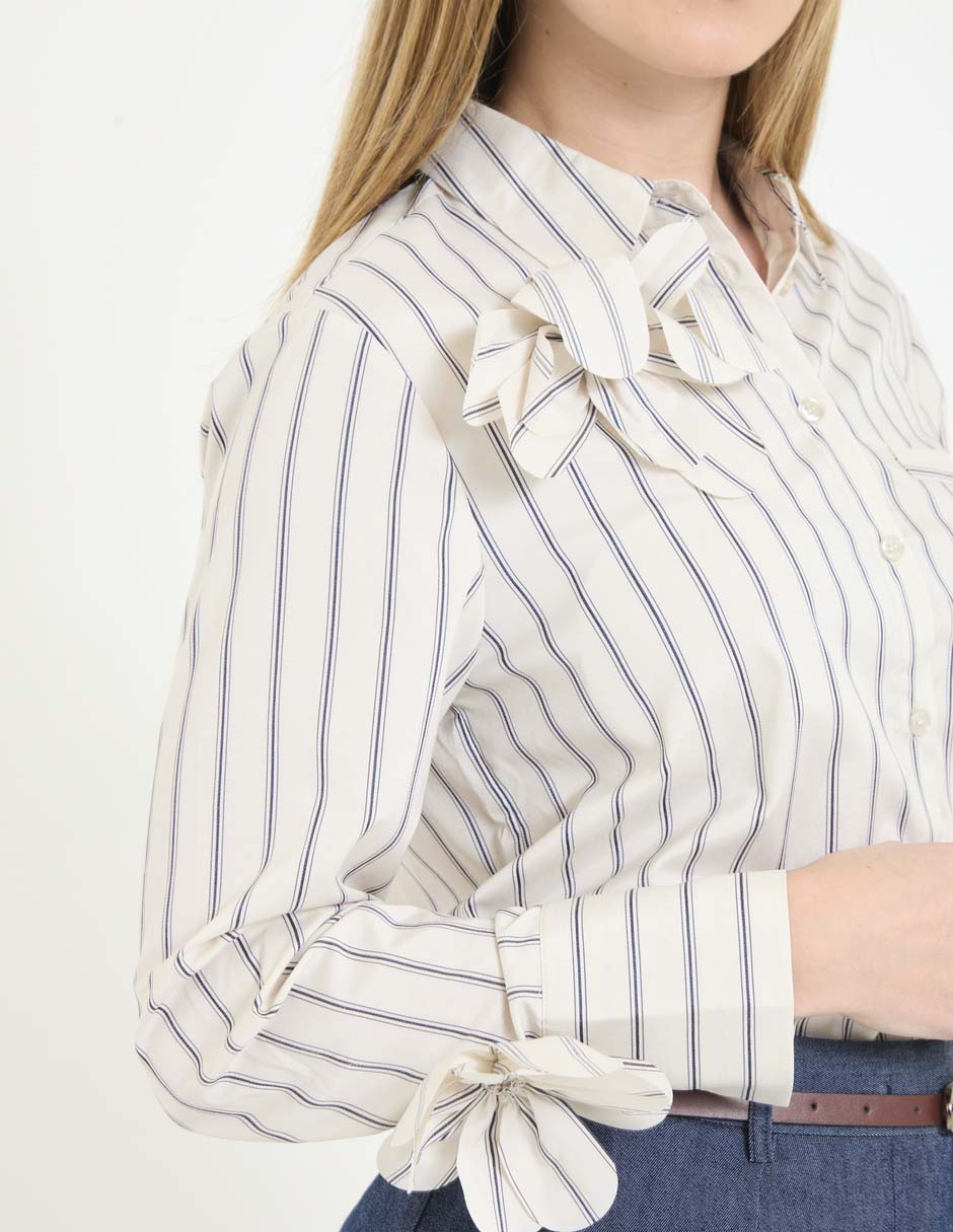 Blusa manga larga para mujer 4