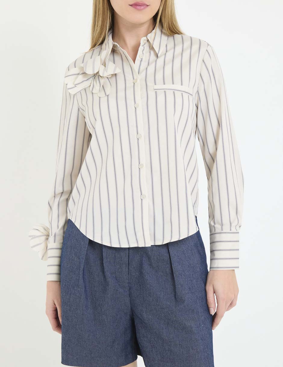 Blusa manga larga para mujer 5