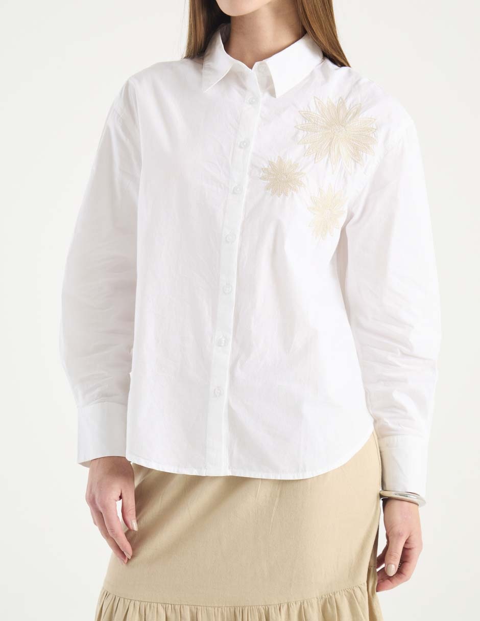 Blusa manga larga para mujer 5