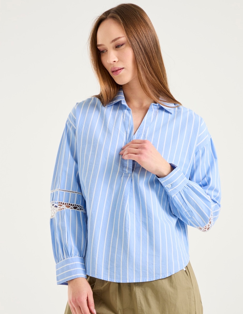 Blusa manga larga para mujer Blusa manga larga para mujer