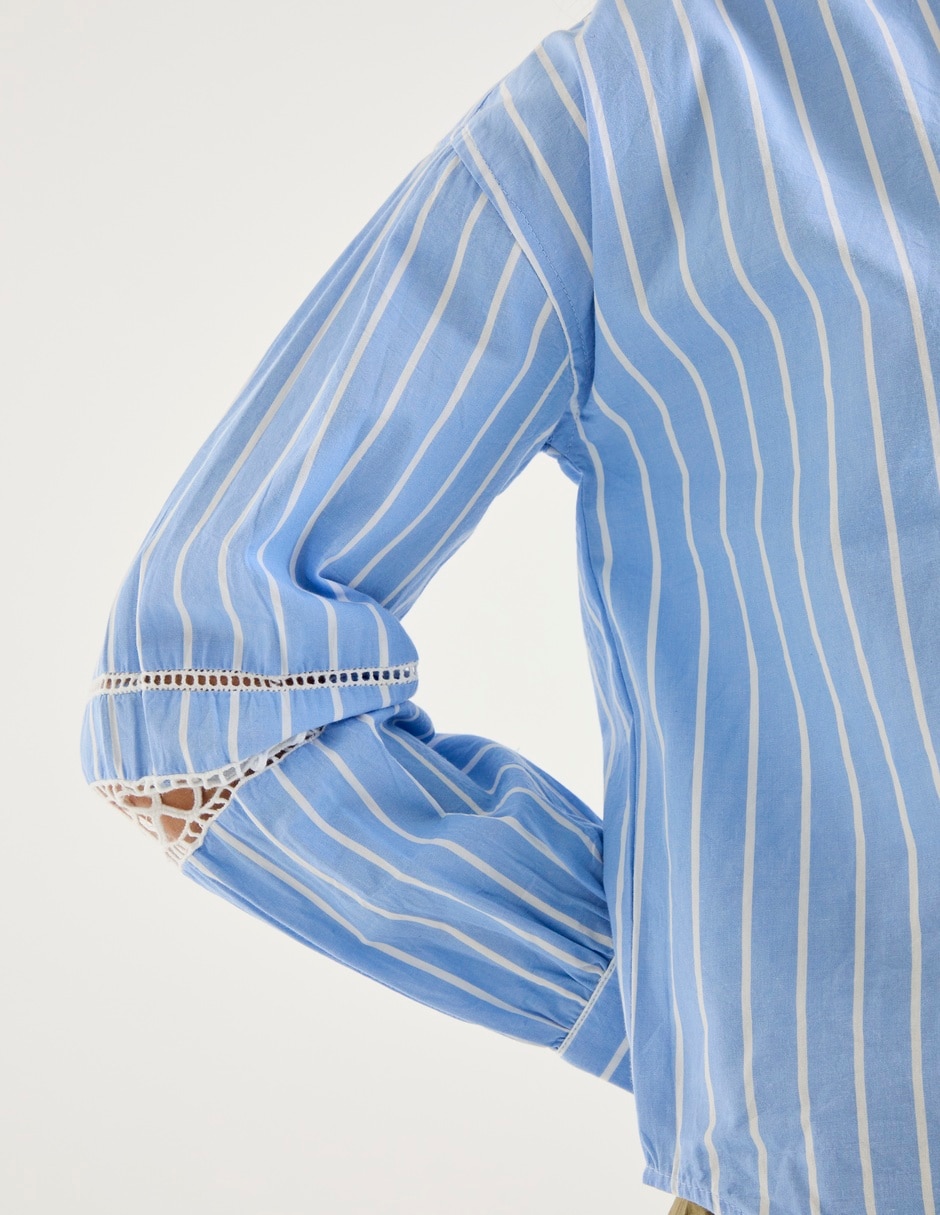 Blusa manga larga para mujer 4