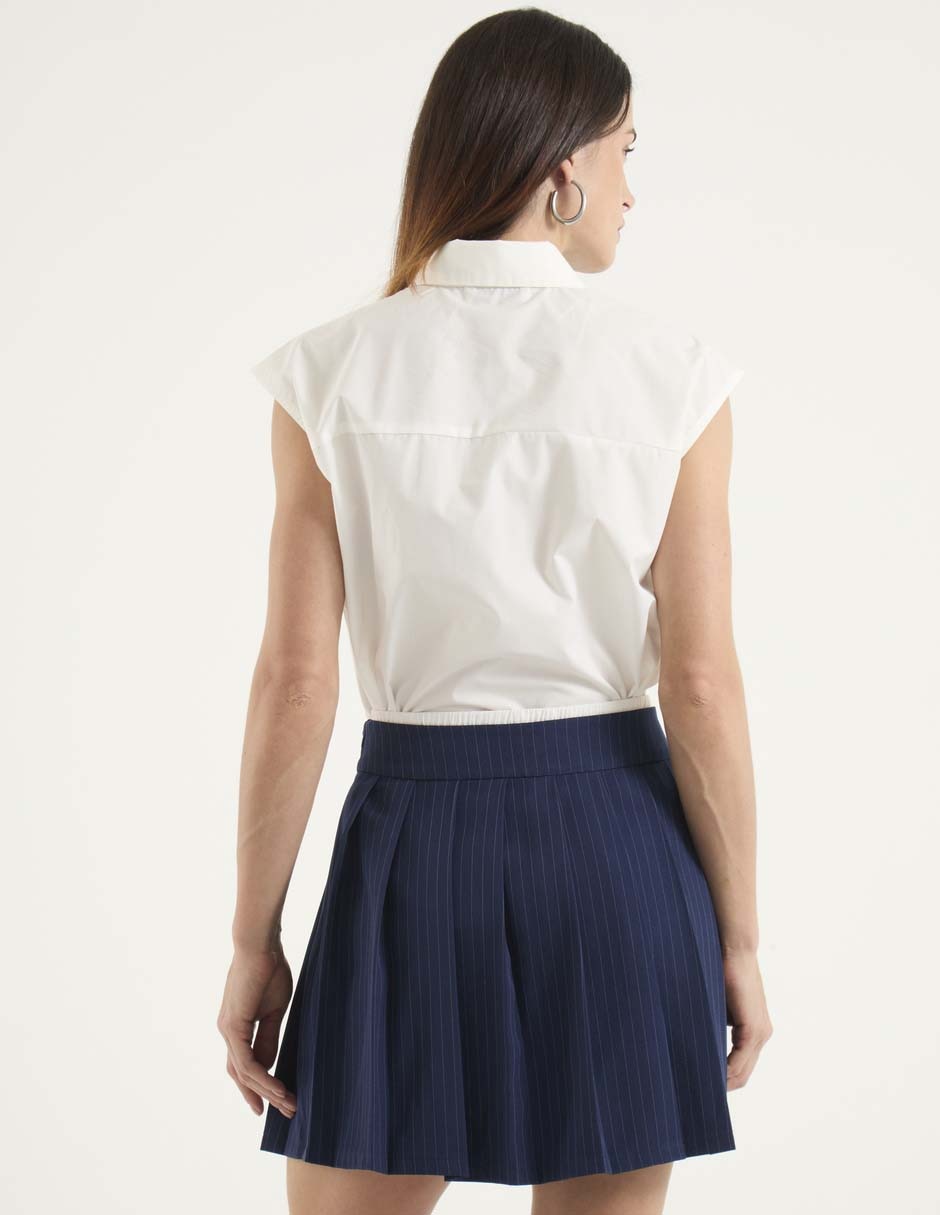 Blusa manga corta para mujer 2
