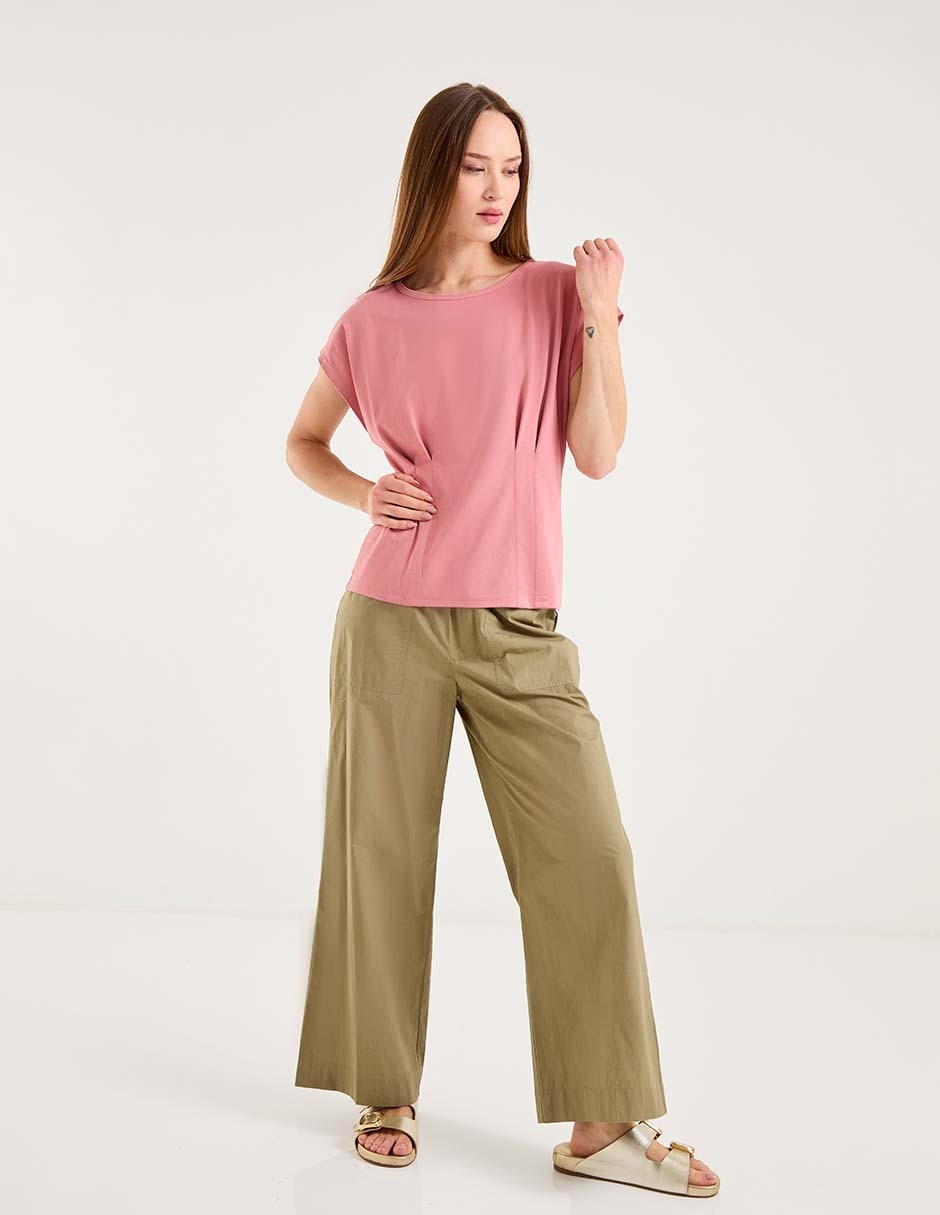 Blusa manga corta para mujer 3