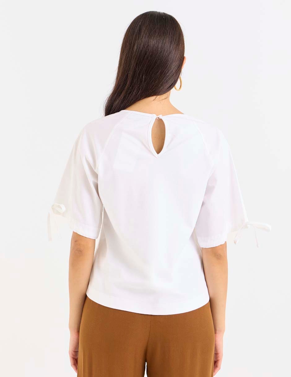 Blusa manga corta para mujer 2