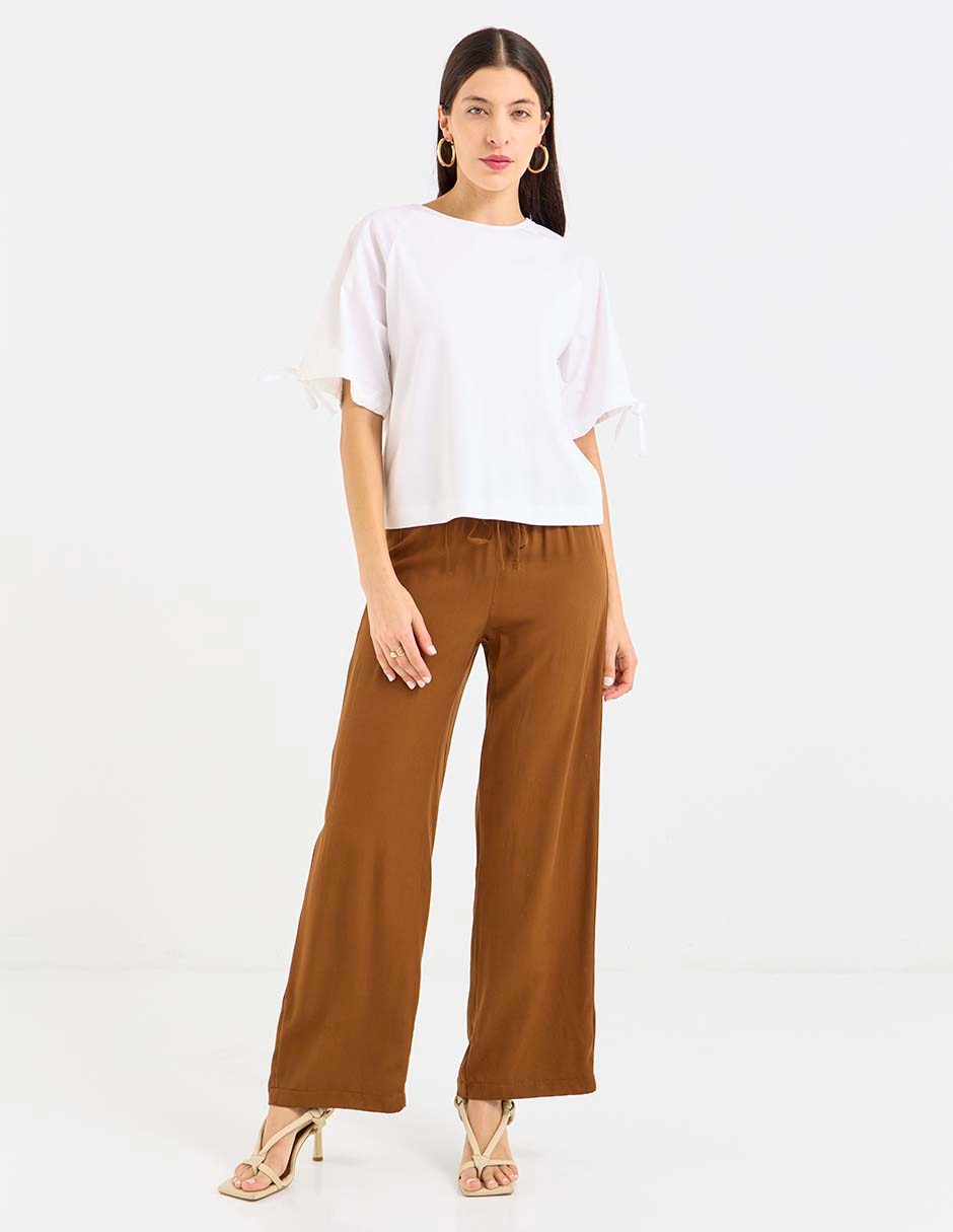 Blusa manga corta para mujer 3