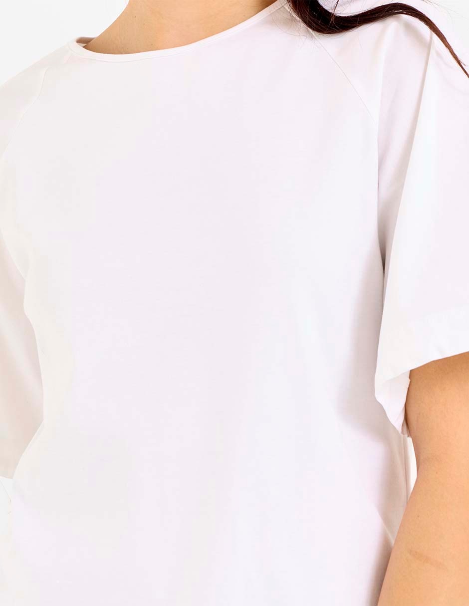 Blusa manga corta para mujer 4