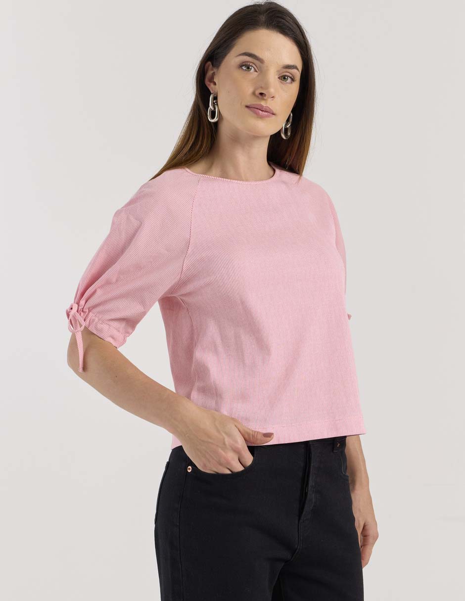 Blusa manga al codo para mujer Blusa manga al codo para mujer