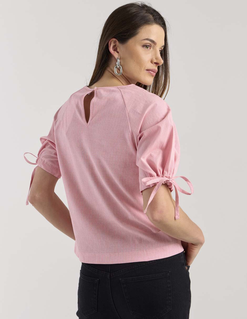 Blusa Contempo manga corta para mujer