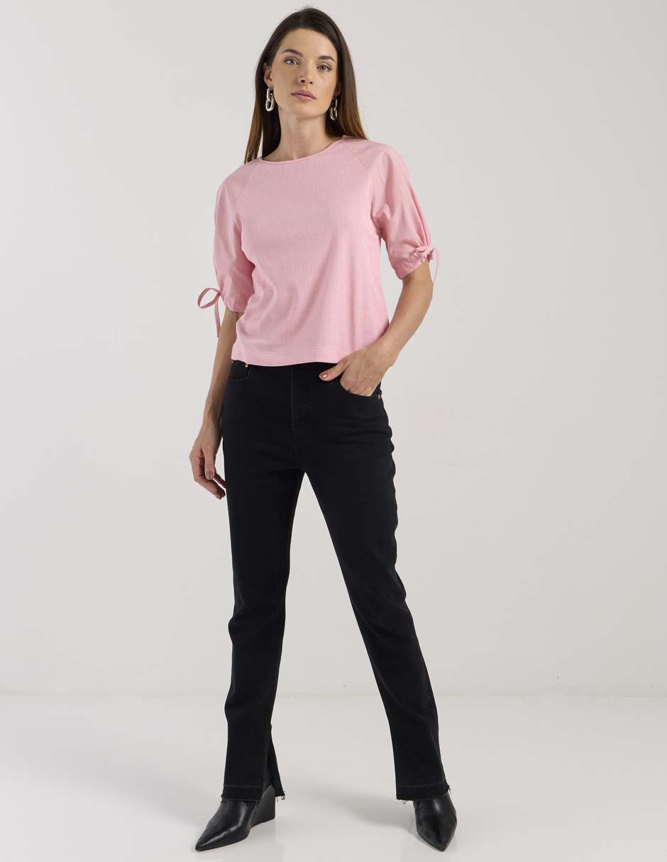 Blusa Contempo manga corta para mujer