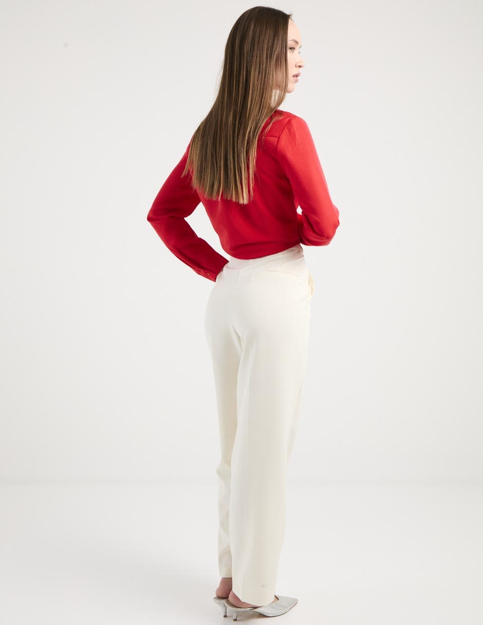 Pantalón de vestir slim para mujer 2