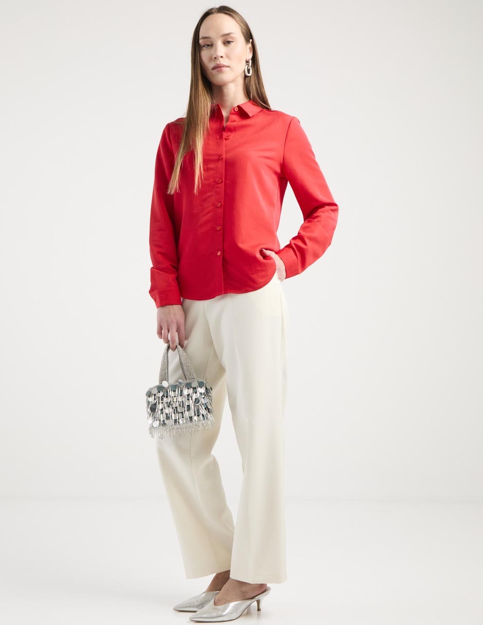 Pantalón de vestir slim para mujer 3