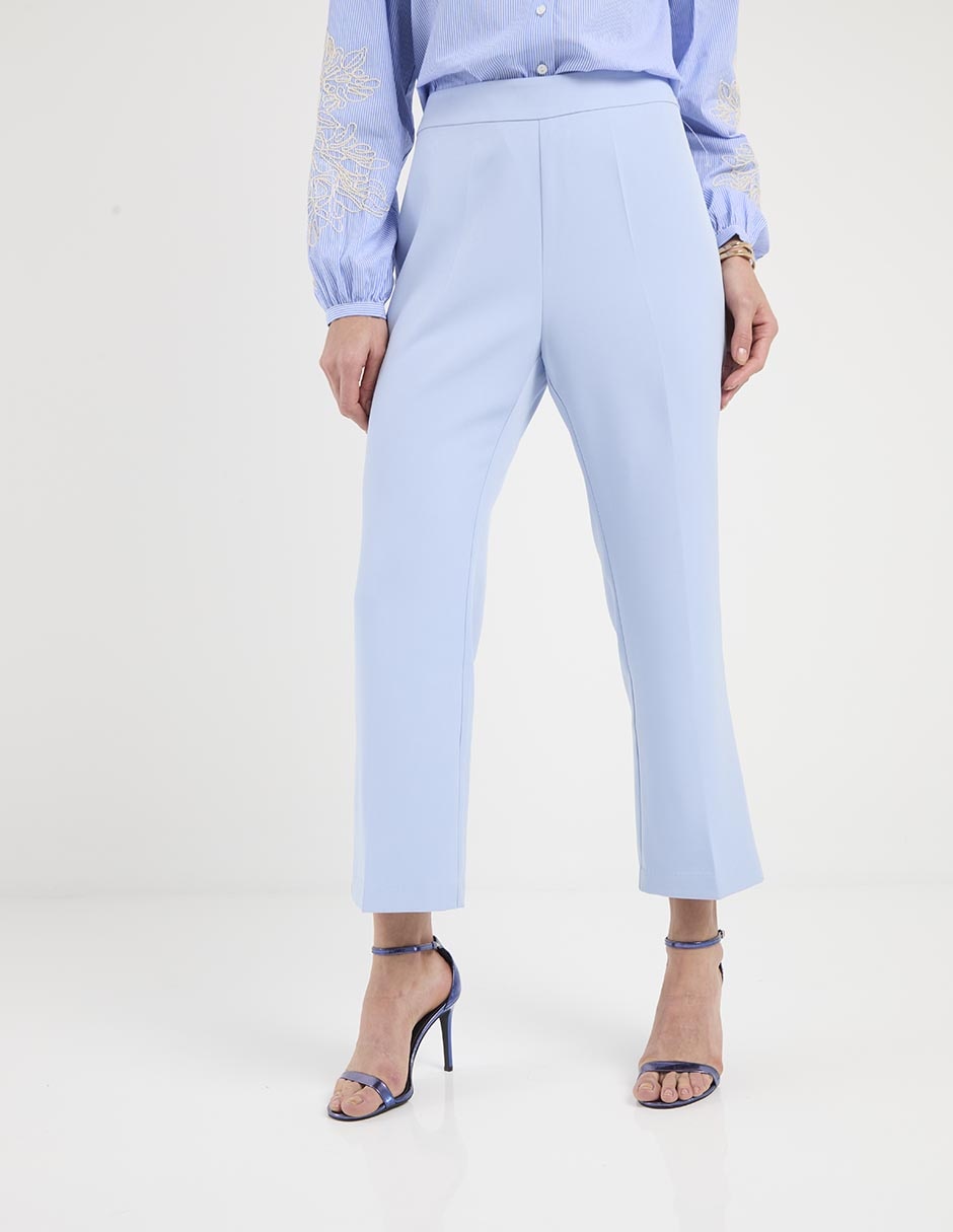 Pantalón de vestir flare para mujer