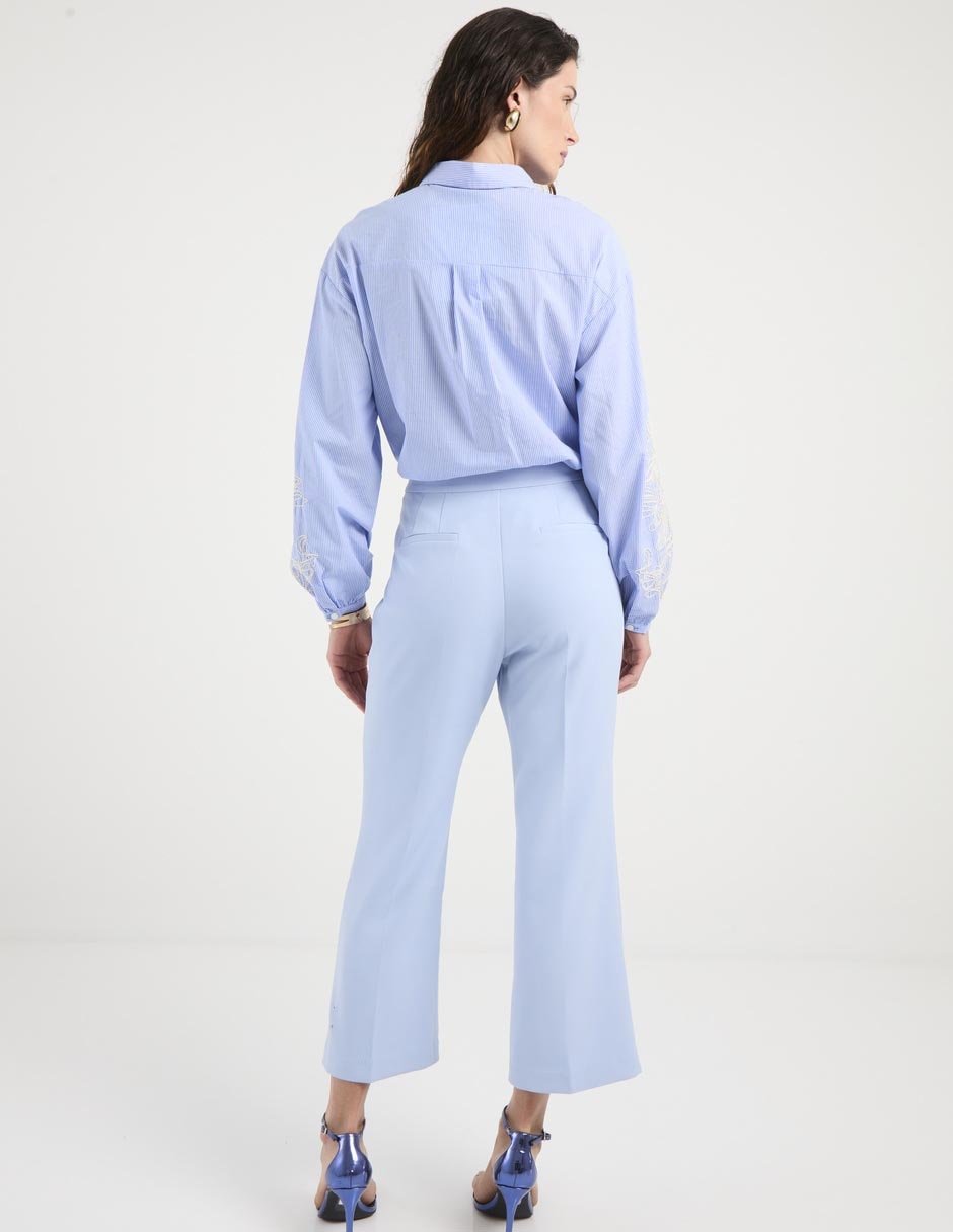 Pantalón de vestir flare para mujer 2
