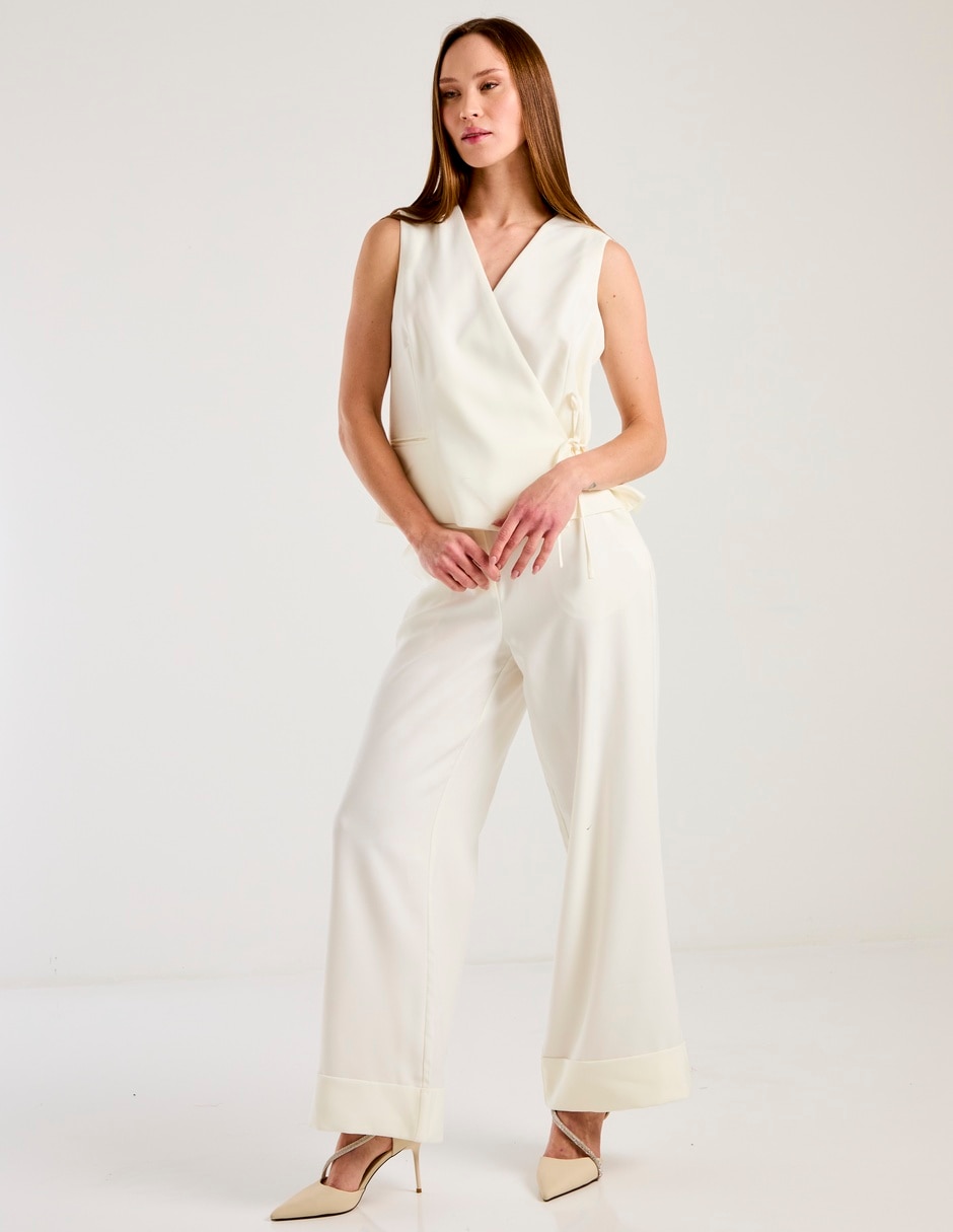 Pantalón relaxed relajado para mujer 3