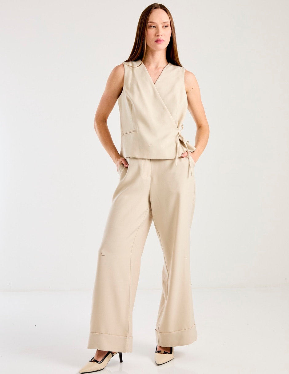 PANTALON CON PINZAS CONTEM, 32, LLUVIA