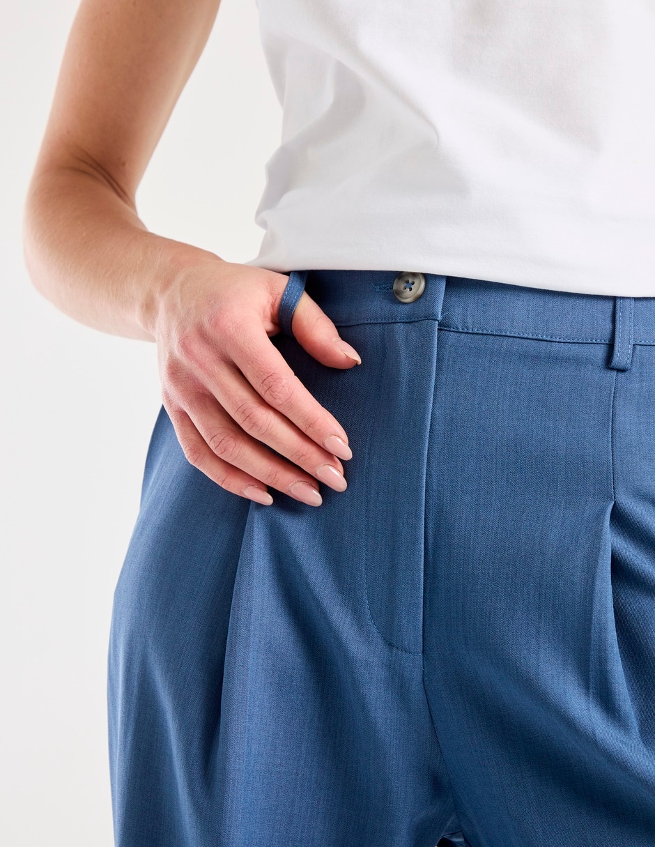 Pantalón relaxed relajado para mujer 4