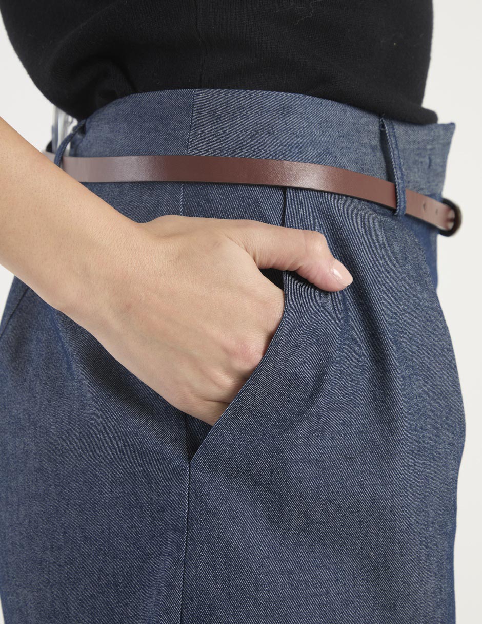 Short de mezclilla para mujer 4