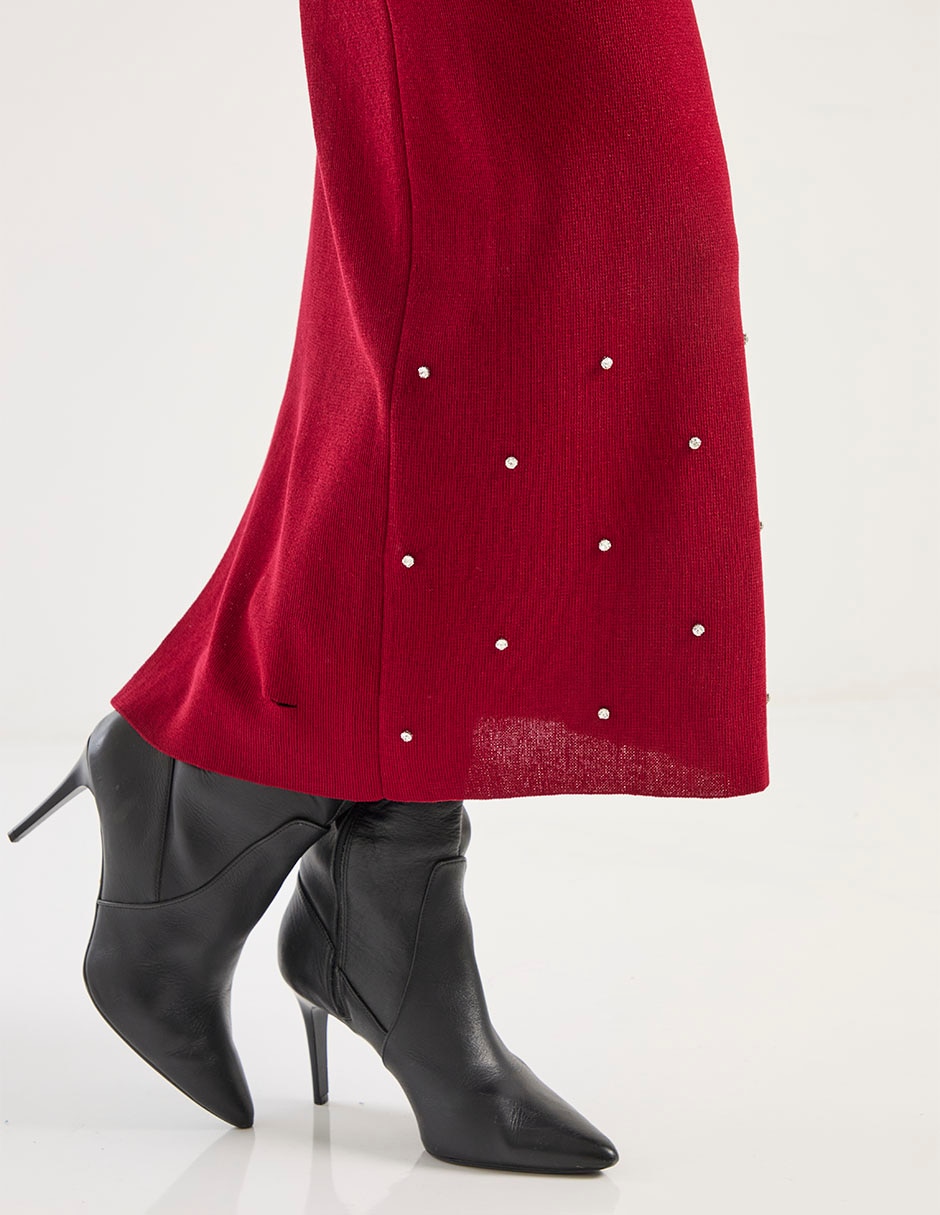 Falda crop a la cintura 4