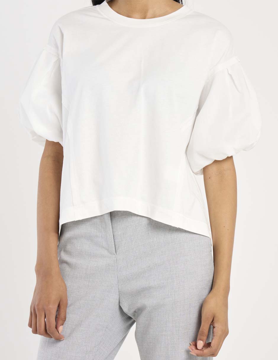 Blusa manga al codo para mujer 5