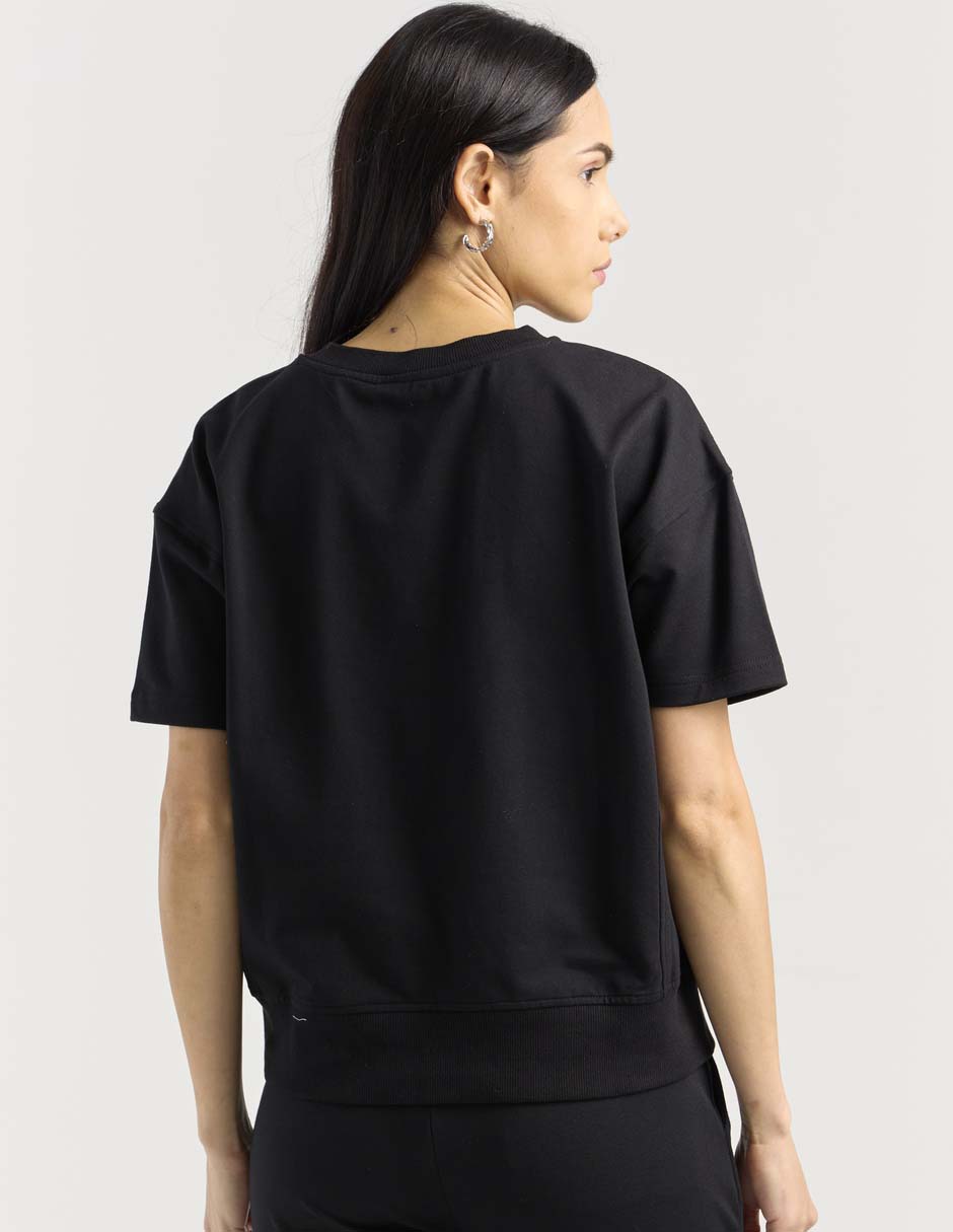 SUDADERA CONTEMPO, NEGRO, M