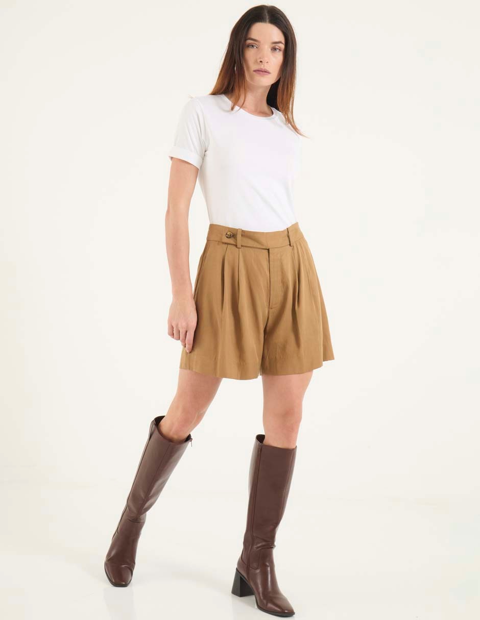 Playera manga corta  cuello redondo para mujer 3