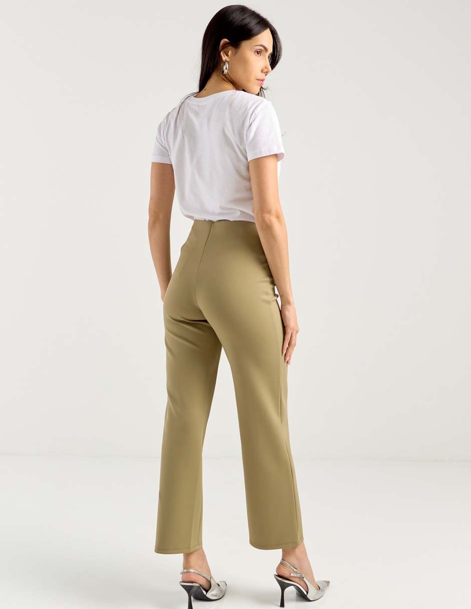 Legging cintura alta con cierre para mujer 2