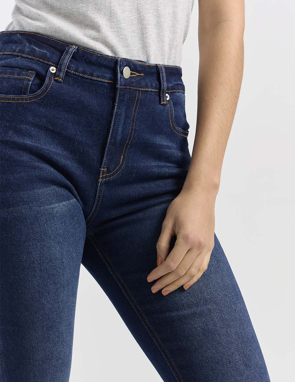 JEANS COM263, 36, ÍNDIGO DENIM OBSCURO
