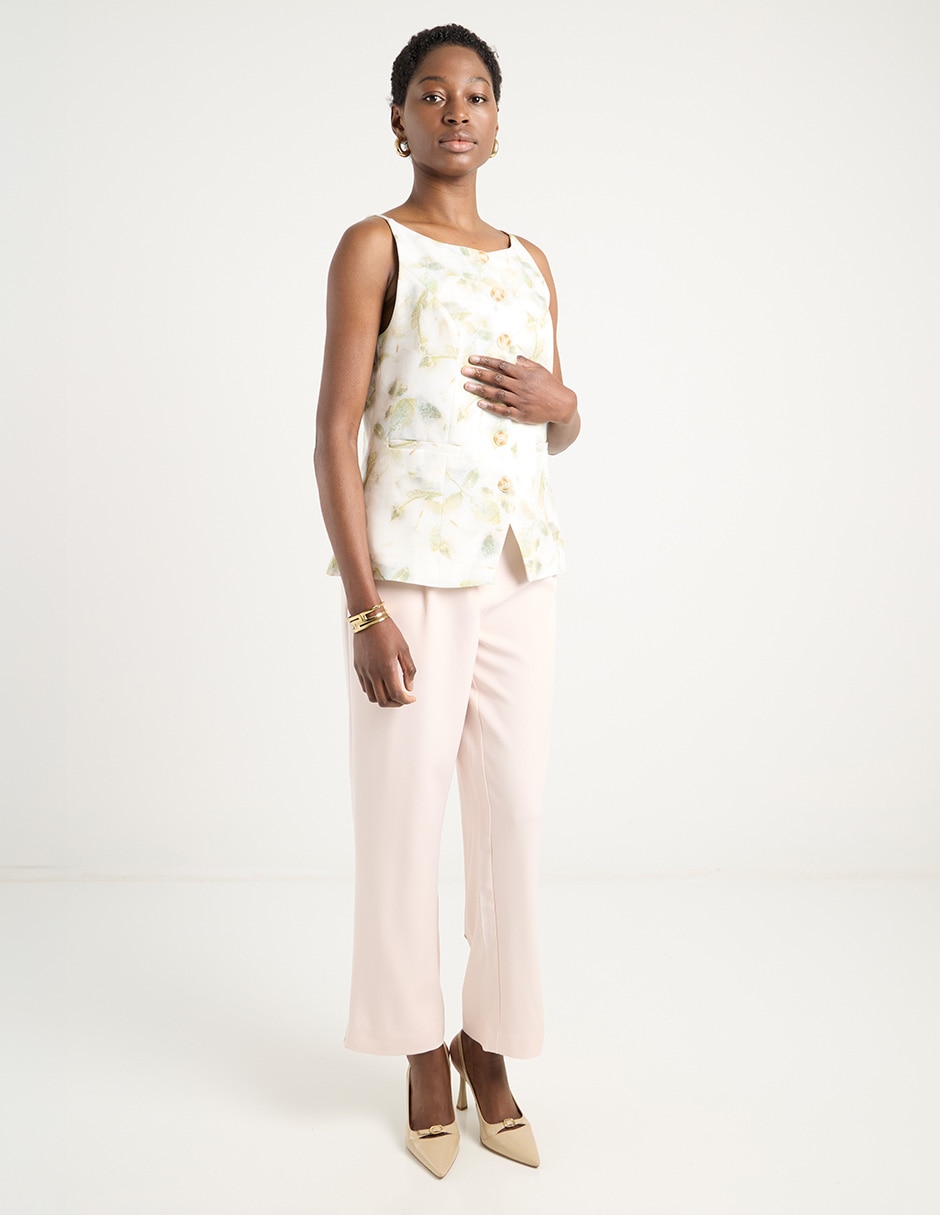 Pantalón relaxed straight para mujer 3