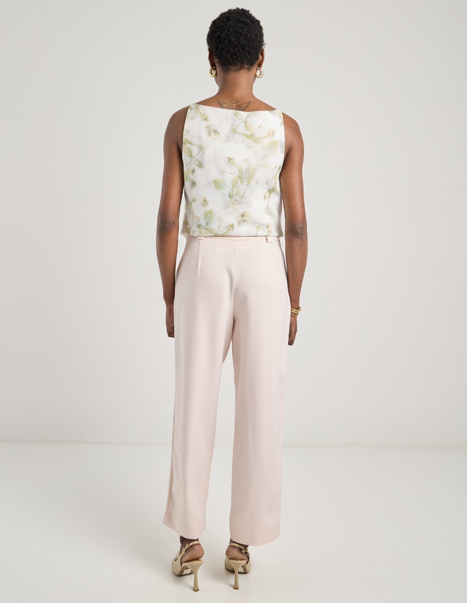 Pantalón relaxed straight para mujer 6