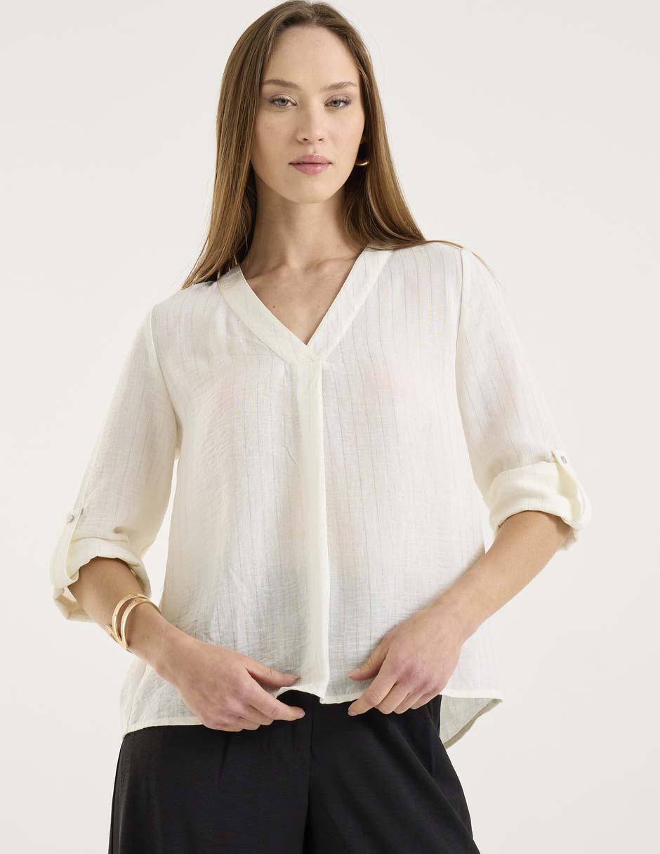 Blusa manga larga para mujer Blusa manga larga para mujer
