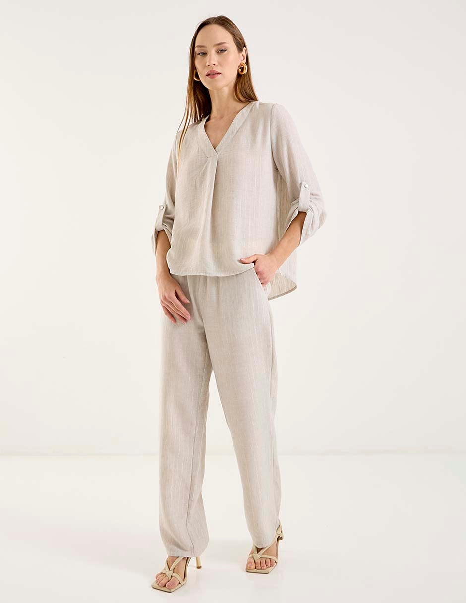 Pantalón regular para mujer 3