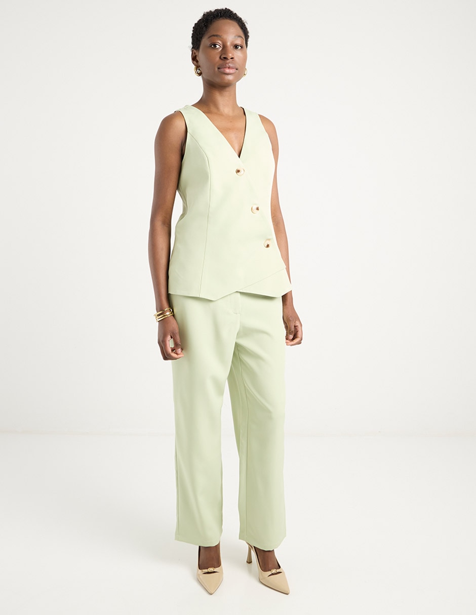 Pantalón regular para mujer 2