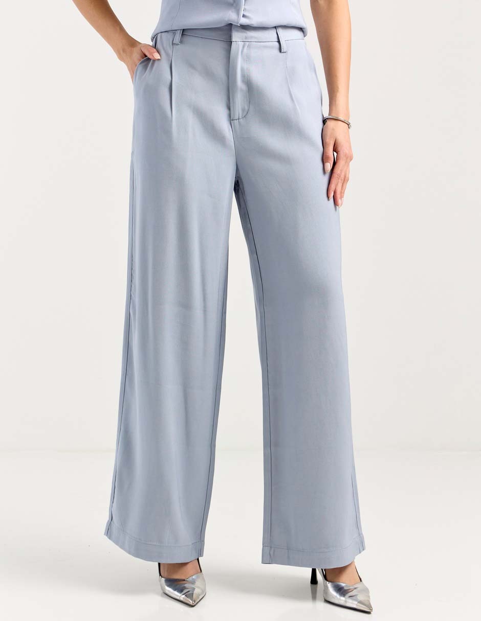 Pantalón relaxed wide leg para mujer Pantalón relaxed wide leg para mujer