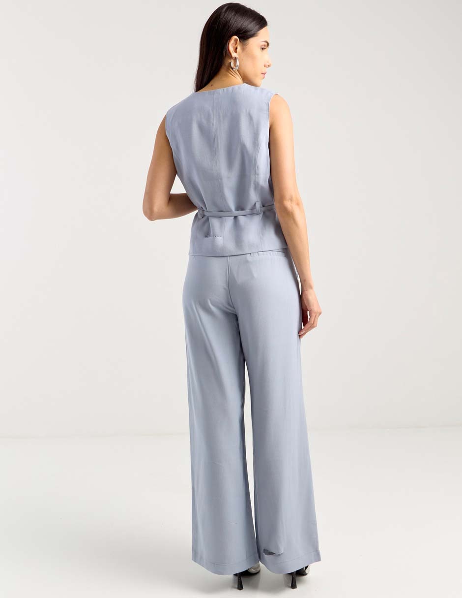 Pantalón relaxed wide leg para mujer 2