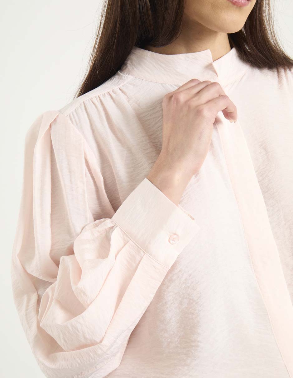 Blusa manga larga para mujer 4