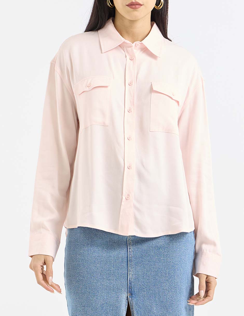 Blusa manga larga para mujer 4