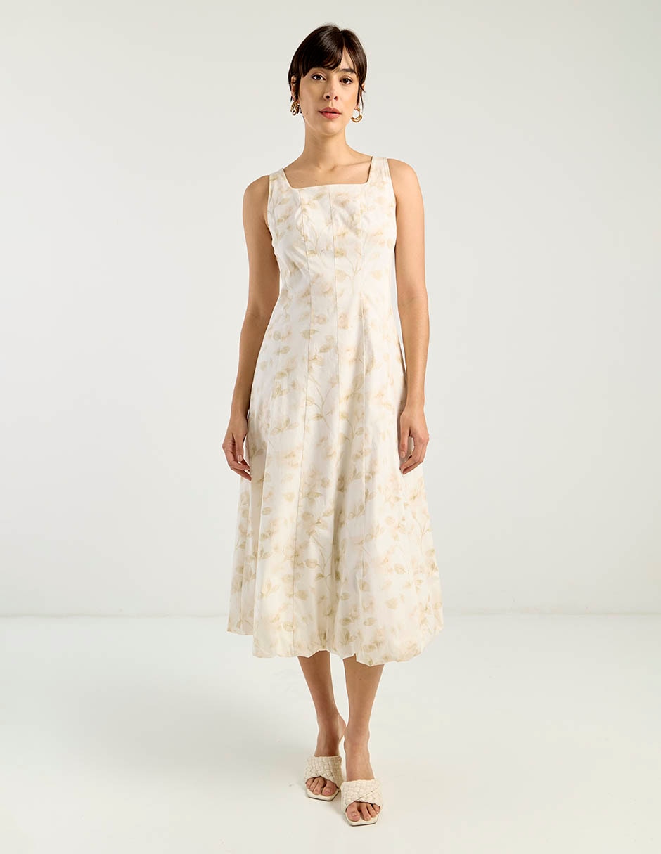 Vestido midi casual para mujer 2