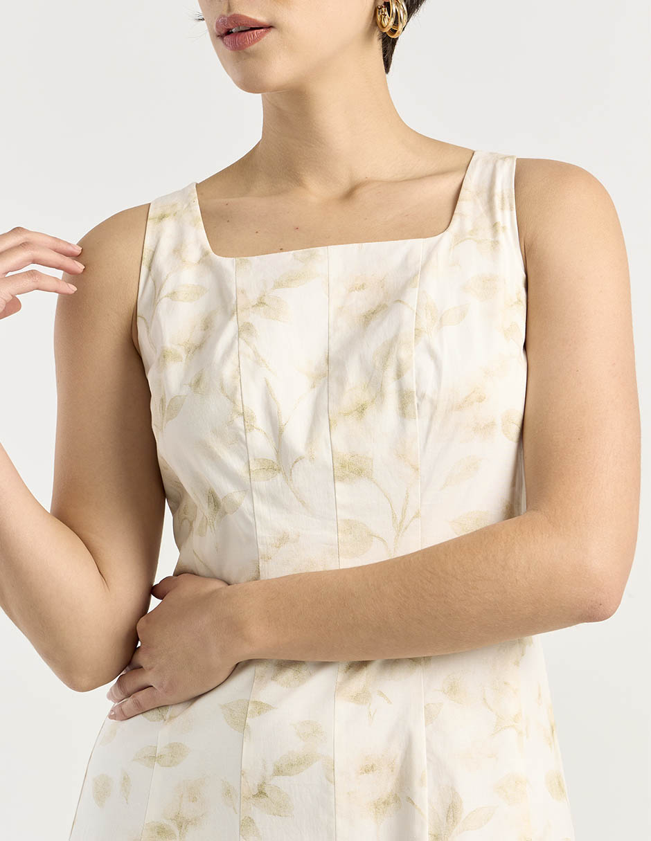 Vestido midi casual para mujer 4