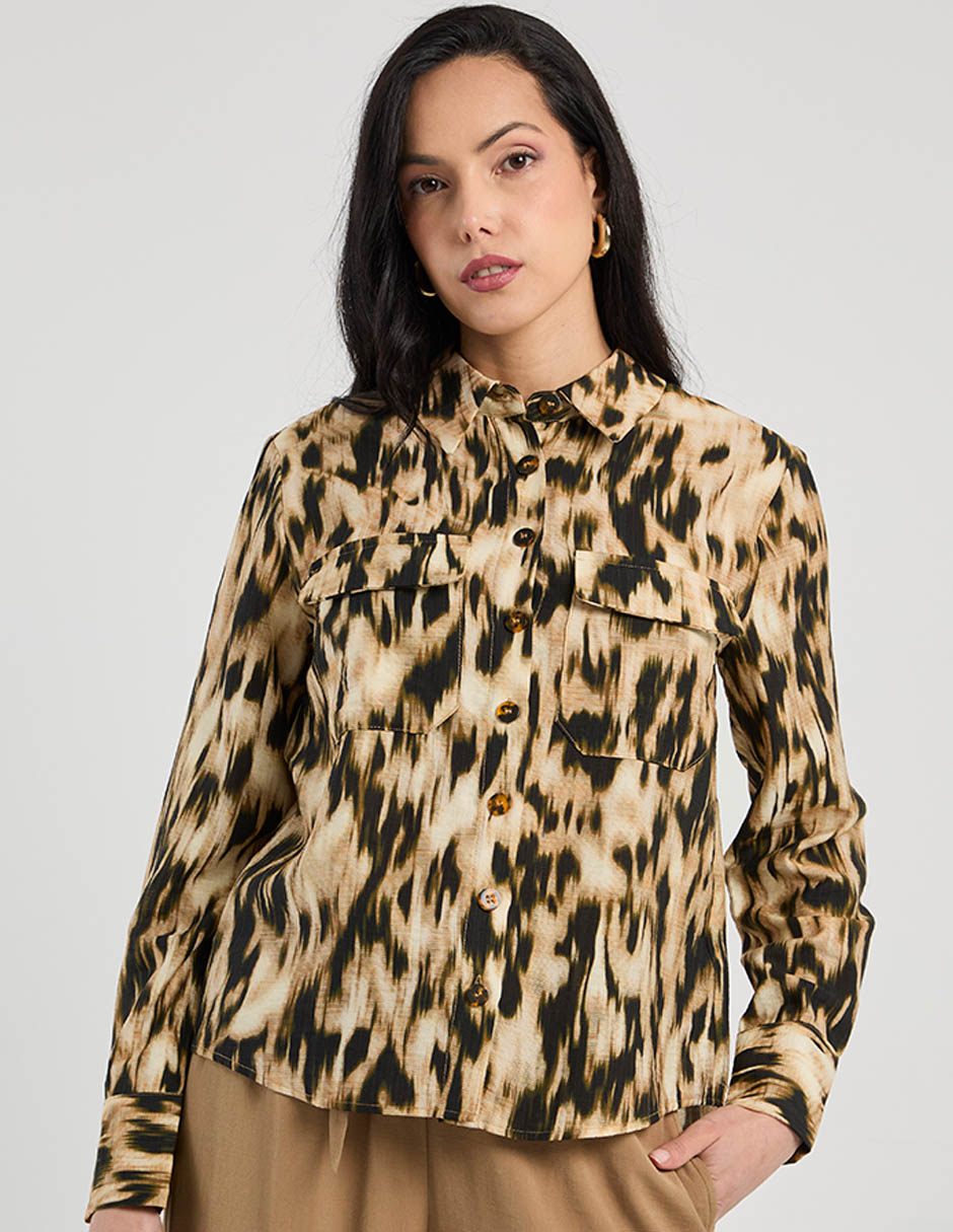 Blusa manga larga para mujer 2